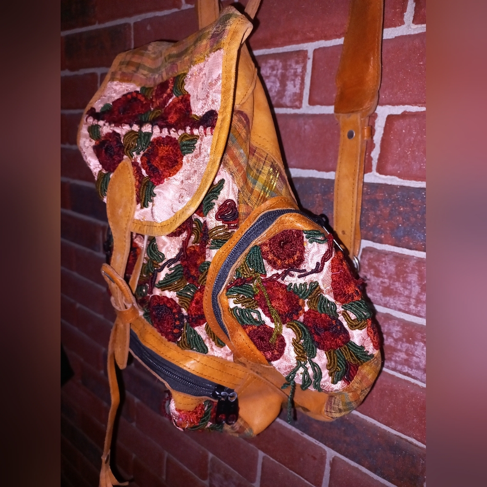 Embroidered Backpack - image 4